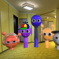 Sprunki Backroom Terrors Skibidi Toilet img