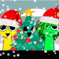 Sprunki Christmas Edition img