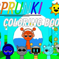 Sprunki Coloring Books img