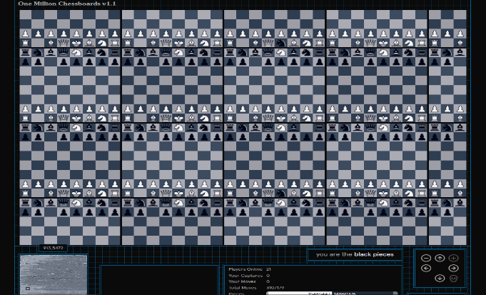 One Million Chessboards screenshot