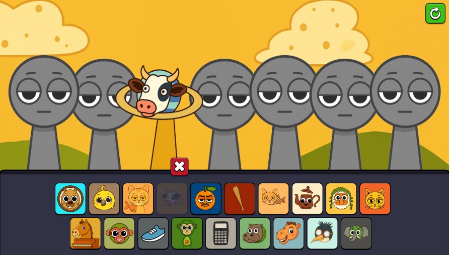 Sprunki Phase Brainrot screenshot