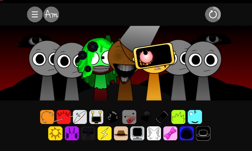 Sprunki Swap Horror screenshot